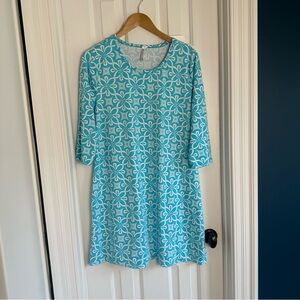Lulu-B Women's 3/4 Sleeve Dress EUC